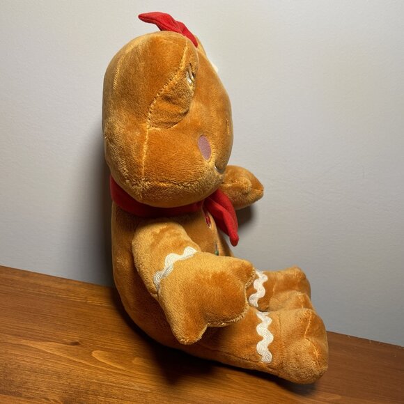 Build-A-Bear Gingerbread Frog with Bow Plush - Picture 3 of 7